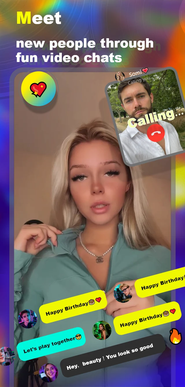 Yomee-Fun Video Chat screenshot