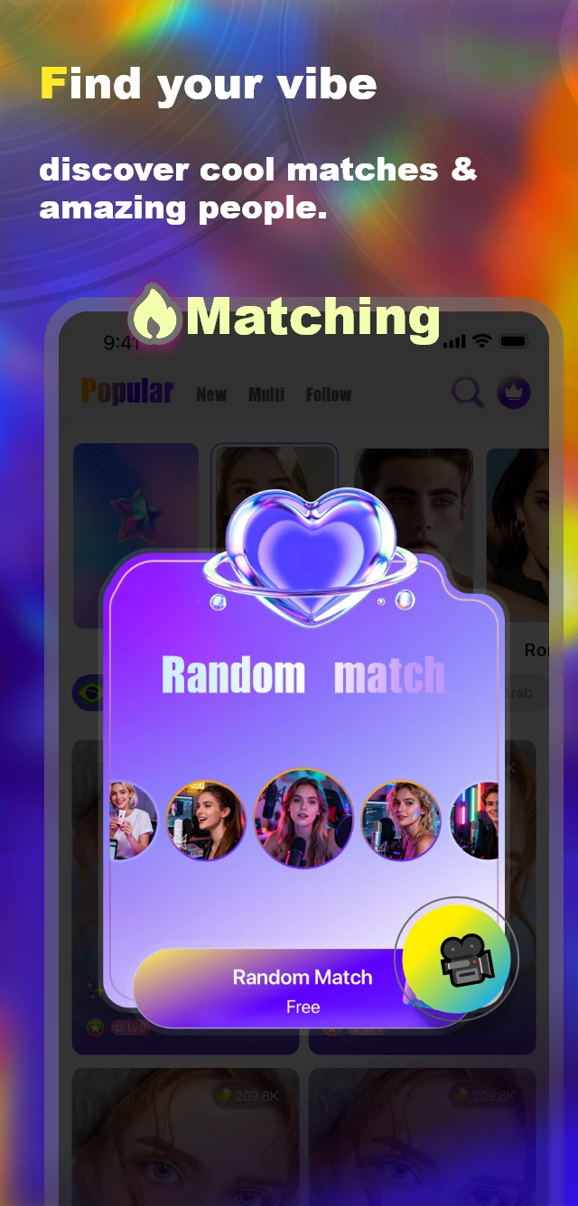Yomee-Fun Video Chat screenshot